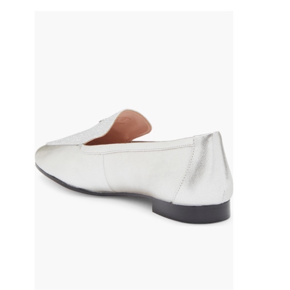 KATE SPADE NEW YORK CITY LIGHTS LOAFERS IN SILVER 8 - Picture 3 of 8